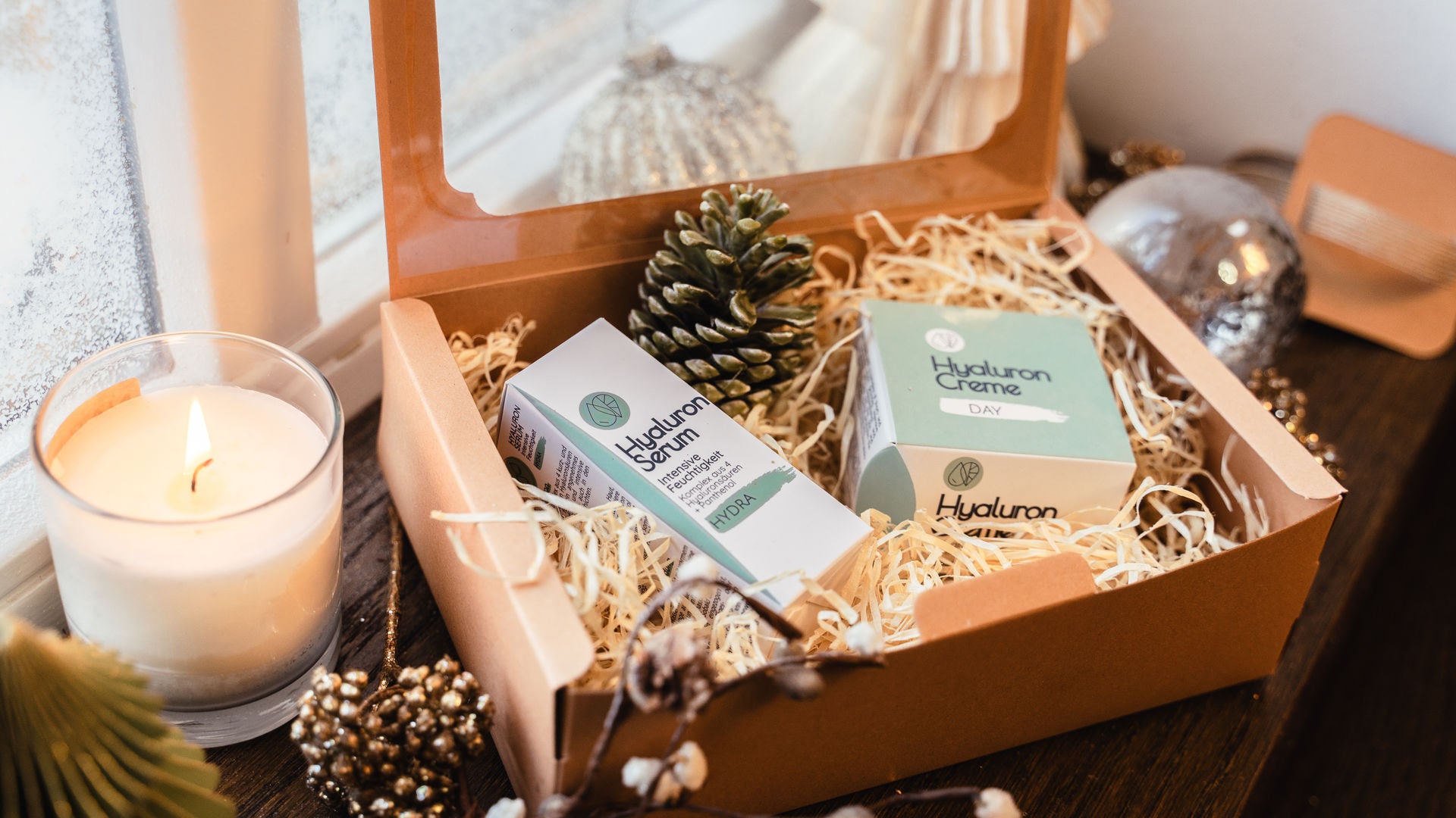 Set Hyaluron Creme & Serum HYDRA - Revit Nature