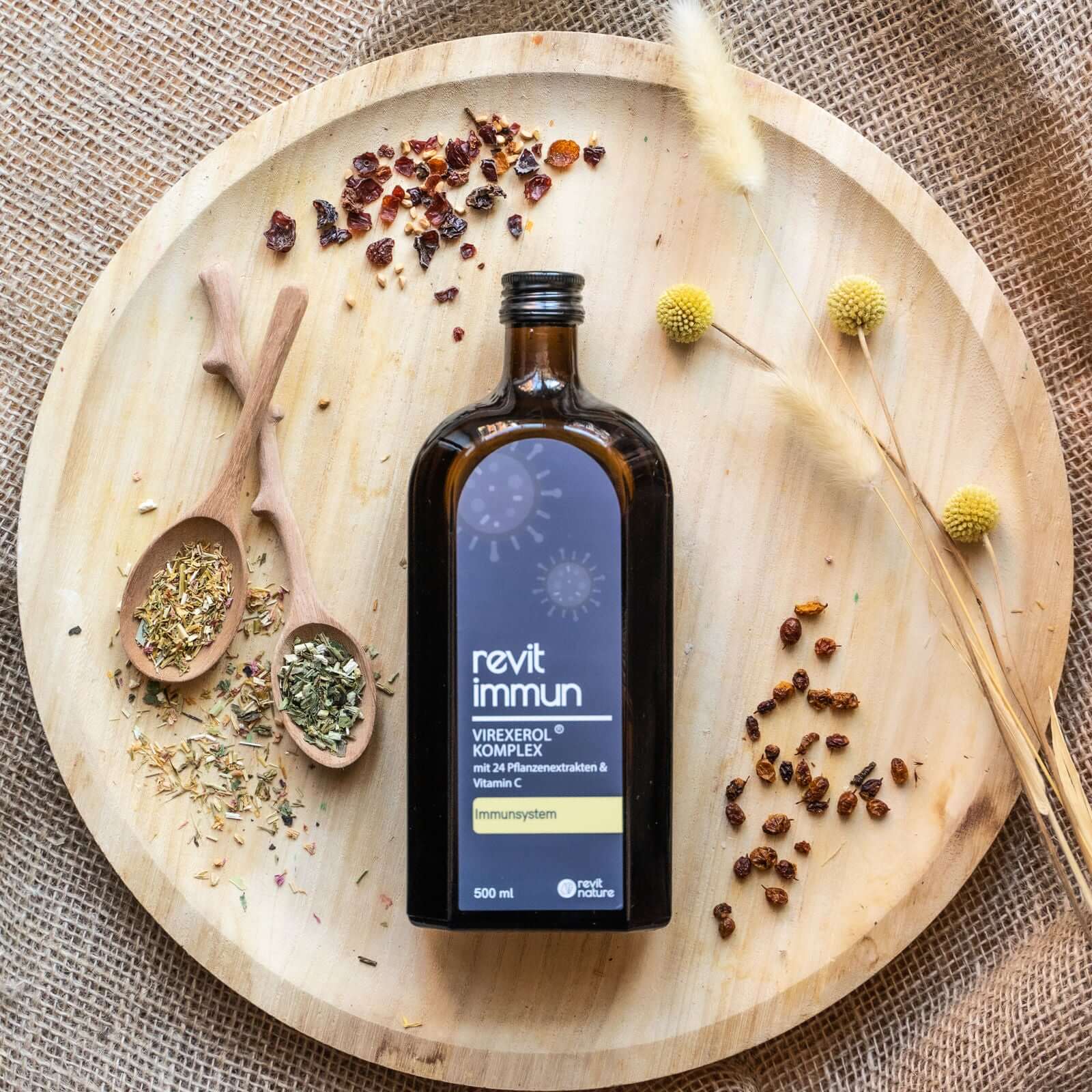 Revit Immun Vitamin C Pfllanzenextrakte Inhaltsstoffe