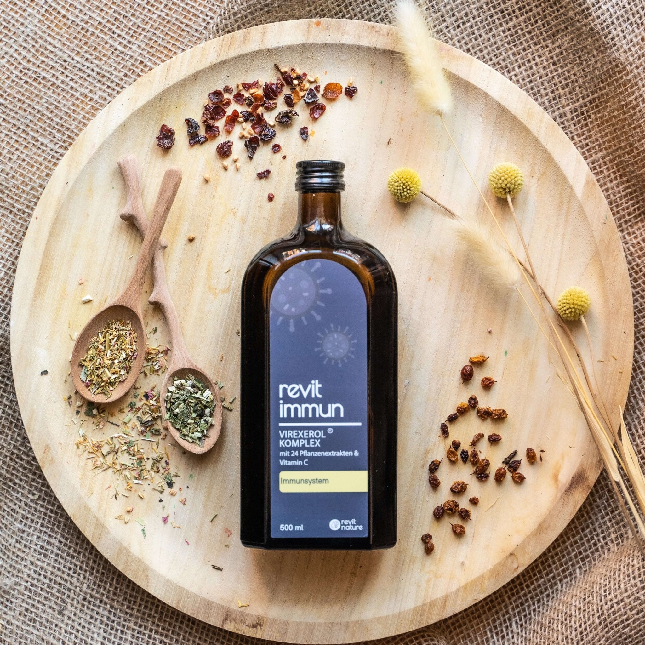 VIREXEROL®-Komplex: Der ultimative Immunboost aus 24 Pflanzenextrakte - Revit Nature