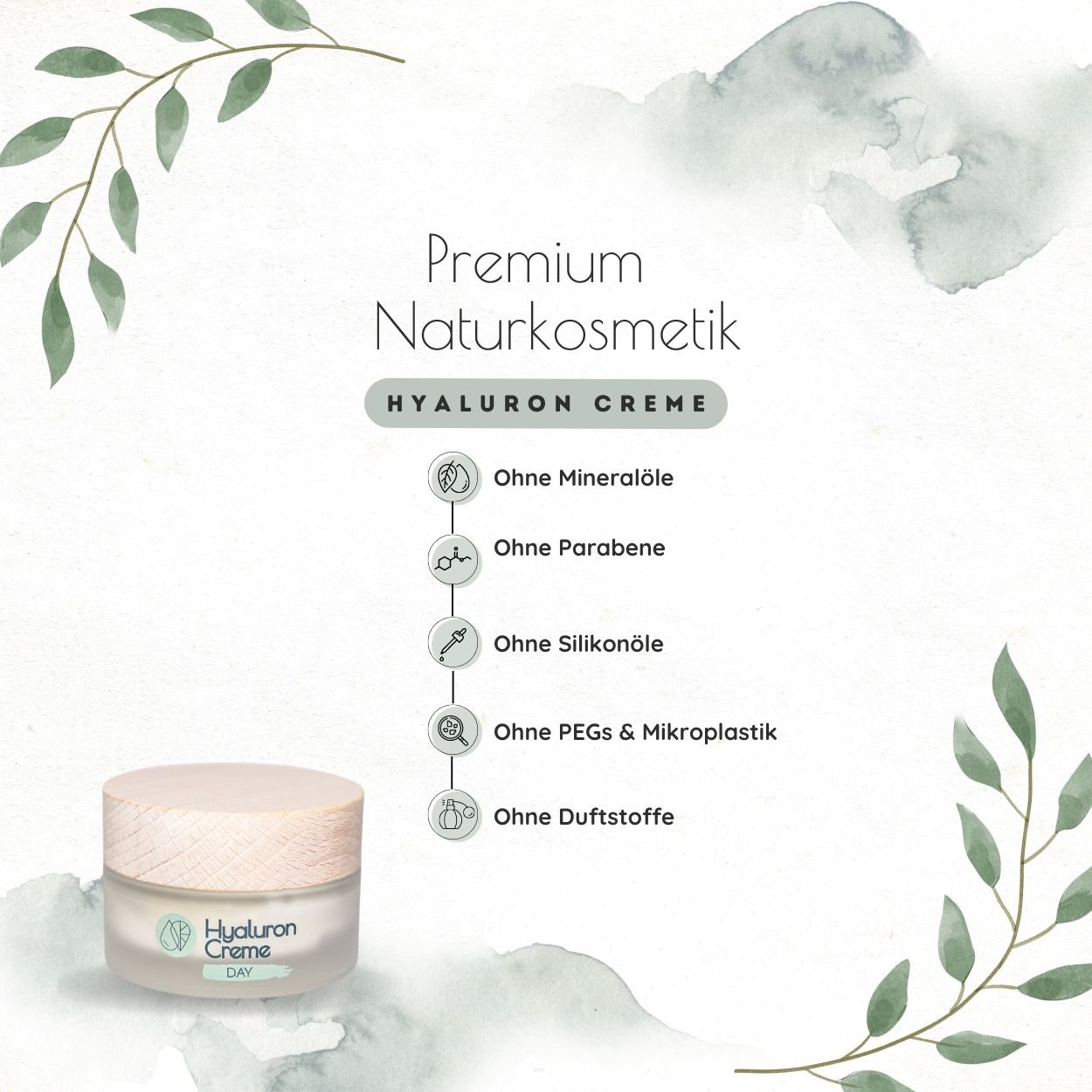 Hyaluron Nachtcreme Night - Revit Nature