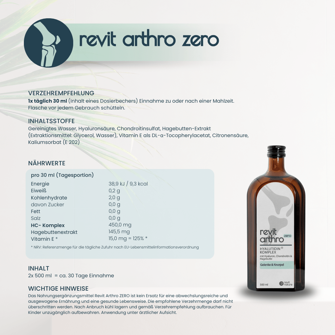 REVIT ARTHRO Zero - Zuckerfrei - Revit Nature